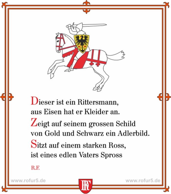 Rolf Fuhrmann Illustrator: Dieses ist ein Rittersmann