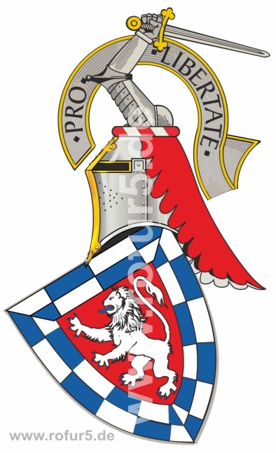 Rolf Fuhrmann Illustrator: Wappen des Laird of Busbie and Cloncaird.